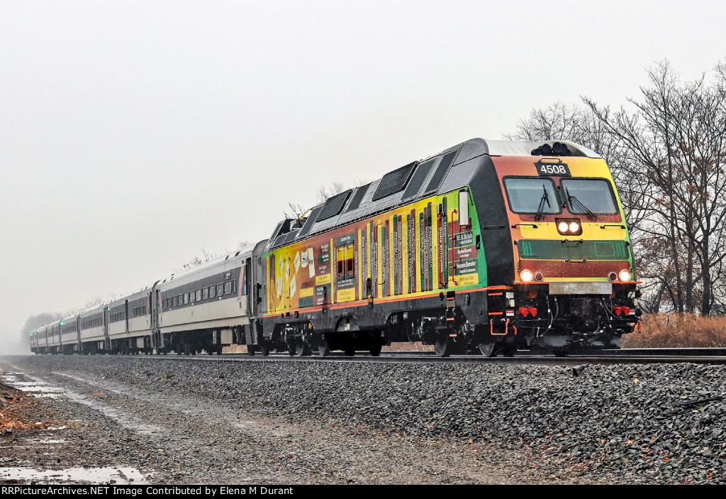 NJT 4508 on train 5515